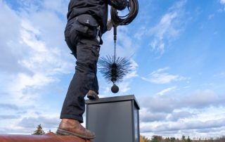 Professional chimney cleaning